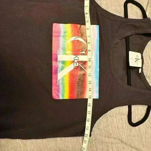 Calvin Klein Jeans tank-top. Pride affirming. Size. XL (RUNS SMALLER). - Picture 4 of 7
